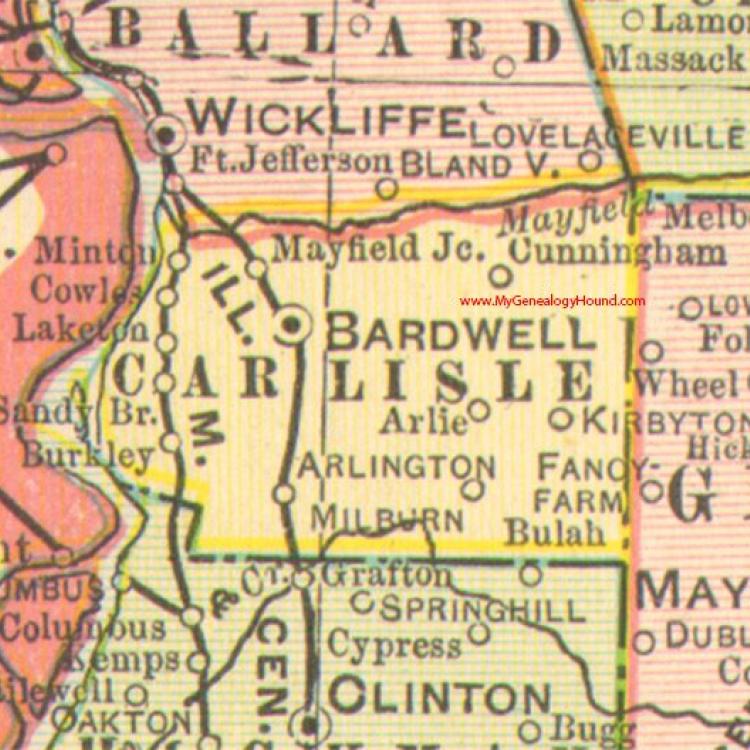  Carlisle Map